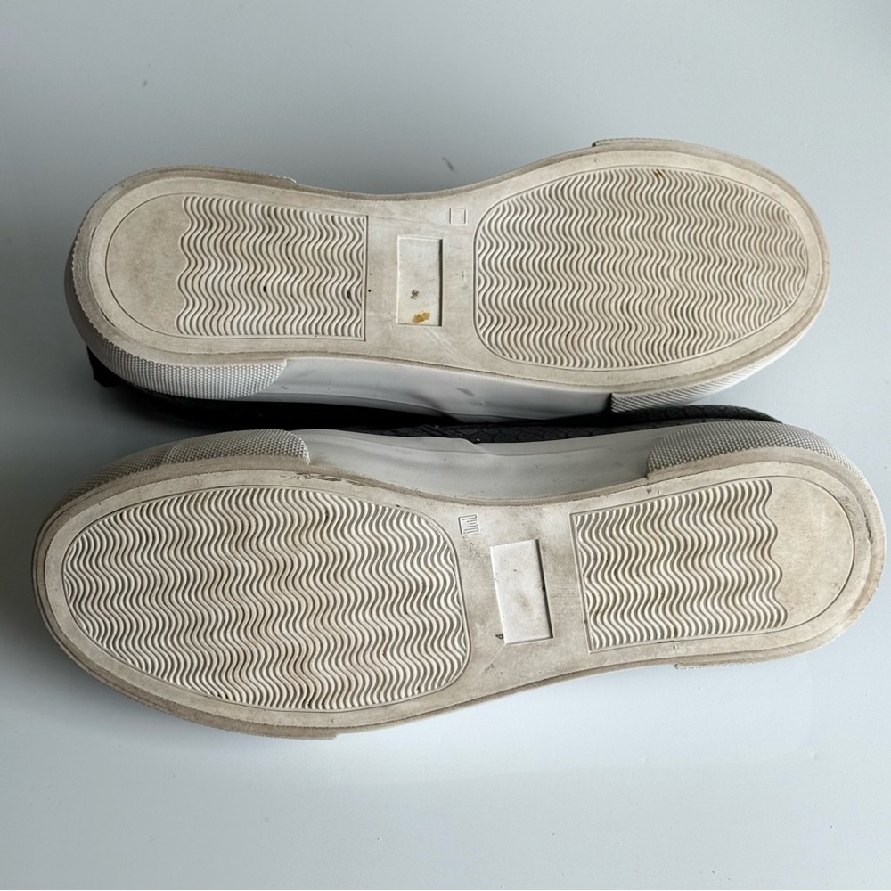 Jenn Ardor Black and White Loafers Sleek Slip-On Design Size 8 - Picture 10 of 12